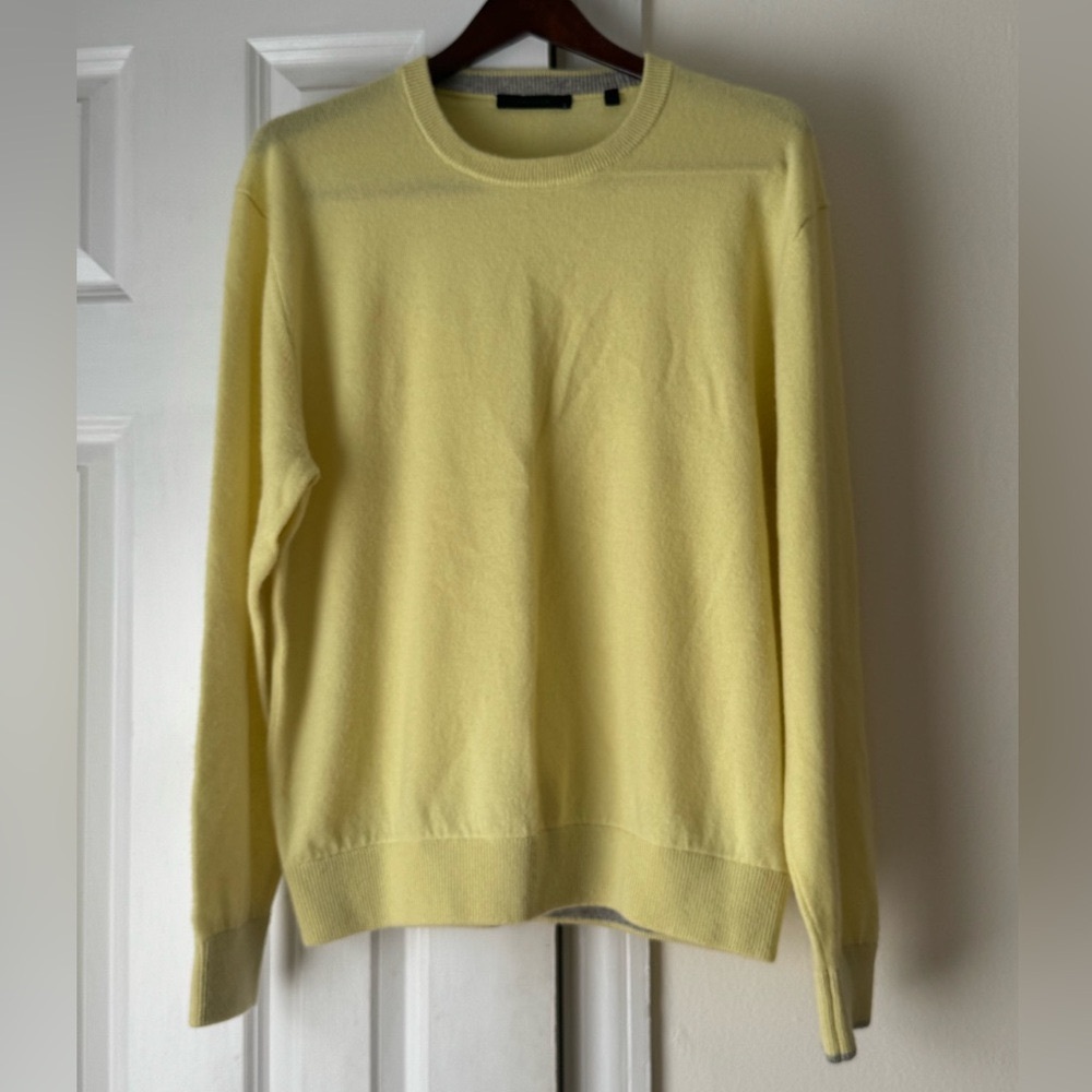 Greyson Yellow Crewneck Sweater